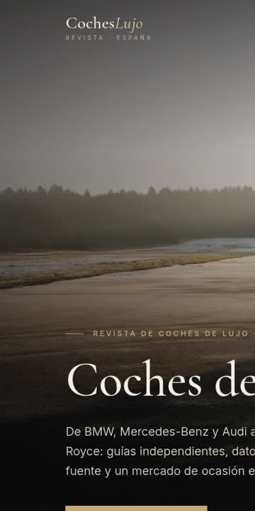Coches de lujo en móvil