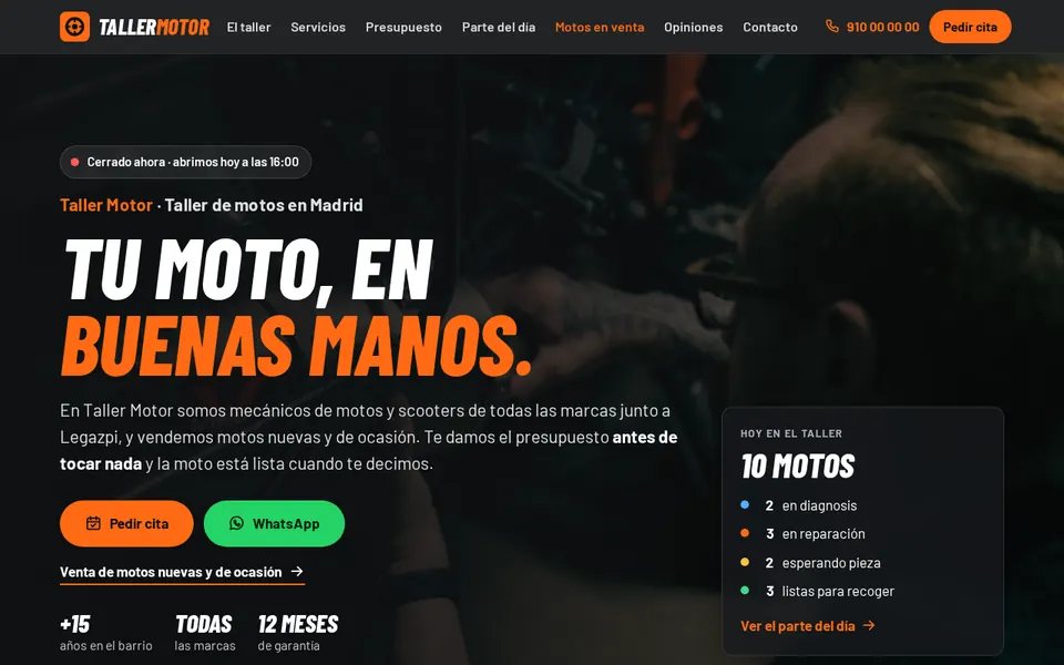Captura de Taller Motor